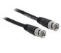 Delock BNC kabel | RG59 | 75 Ohm | koper | zwart | 5 meter