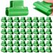 Serre Clips en plastique vert pour serre, de 11 mm, lot de 50, pour fixer les films plastiques