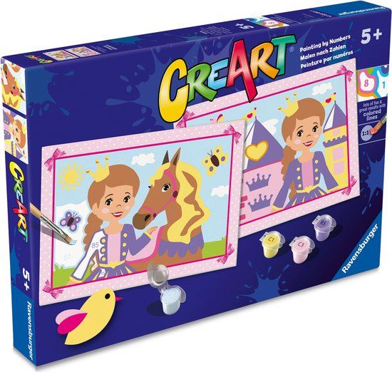 Ravensburger CreArt junior - Kleine prinsessen