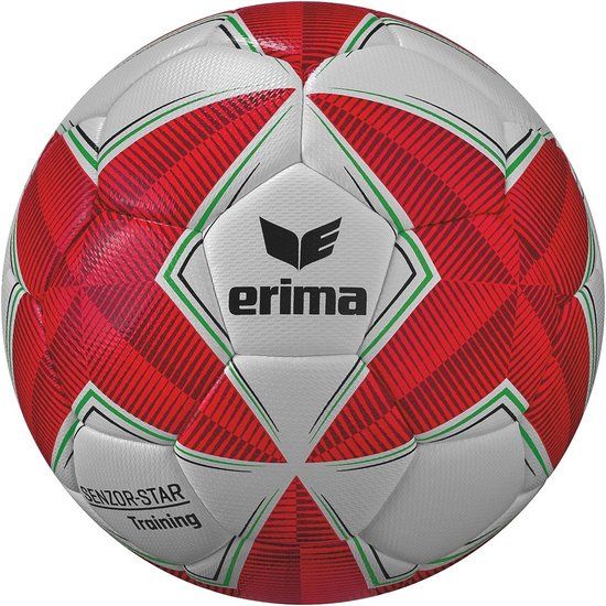 Erima Senzor Star (Size 3) Trainingsbal - Rood / Wit
