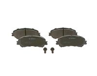 Bosch 0986494722 Jeu de 4 plaquettes de frein à disque d'origine