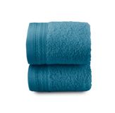 Top Towel Premium - Grote badhanddoeken - badhanddoeken - 2 gezichts- of bidethanddoeken - 30 x 50 cm - 100% katoen - 600 g - oceaan