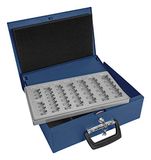 Wedo Geldkassette - Stahl - Blauw