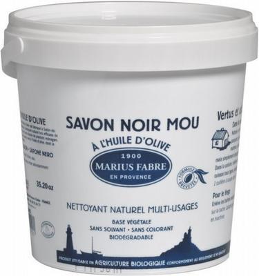 Savon Noir Lavoir zwarte zeep pot 1000g