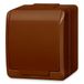 Hermes 5901130483068 hermetische aansluiting, met 16 A, IP44 bruin GNT 0321-06 elektro-plast nasielsk