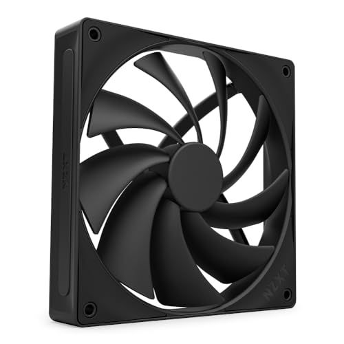 NZXT F140Q - 140mm Quiet Airflow PC-fan - Zwart