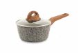 Galileo Casa Carrara Casserole en aluminium, gris, 16 cm