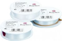 Rayher hobby materialen Rayher Nylon draad - wit - 0,35 mm - 50 m