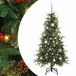 vidaXL Kunstmatige Kerstboom met 150 LED Lampjes, Groen, 150 cm