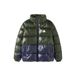 NAME IT KIDS katoenen winterjas - groen/blauw