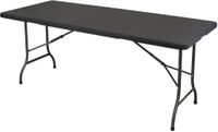 Eurotrail Pavilion Tafel Rattan Design - Zwart