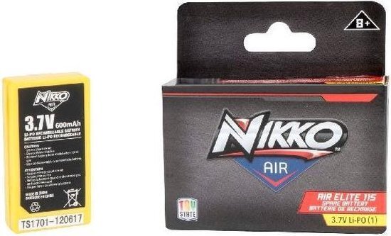 Nikko Air Elite Oplaadbare Reserve Batterij 3,7V Li-Po