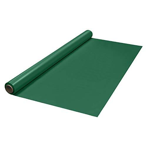 Party Essentials Party Essentials Op zwaar werk berekende Plastic Banket Tafelrol Verkrijgbaar in 27 kleuren, 40 "x 150", Hunter Green