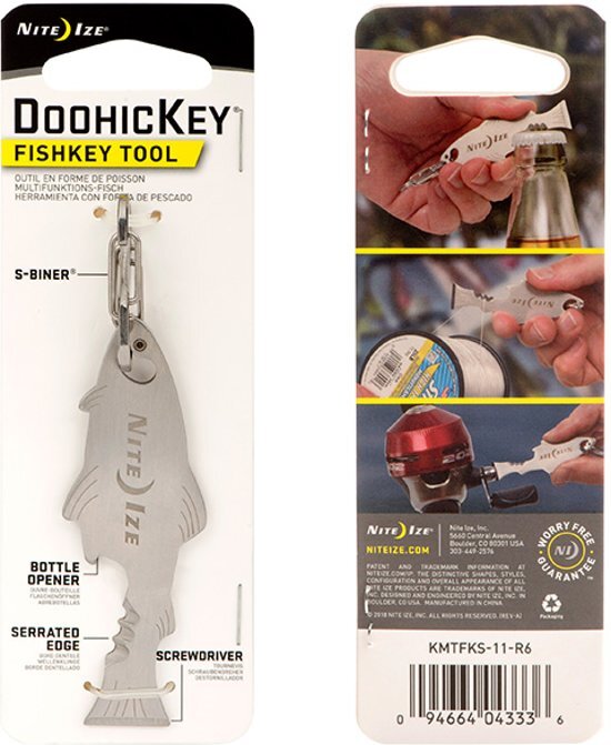 Nite Ize Doohickey FishKey Key Tool - stainless