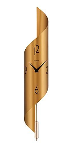 Hermle Wandklok - Roestvrij Staal - 67x15x16 - EAN: 4015781995984