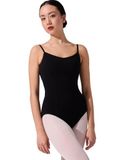 Capezio Dames turnpakje met prinsessennaden, dans- en gymnastiekpakje voor de elegante ballerina-look, balletpakje voor vrouwen kan worden gebruikt voor studiotijd, repetities en optredens - zwart