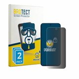 BROTECT - privacy screenprotector voor Oppo Reno 16 FS 5G - Folie Beschermfolie Blauwlichtfilter 2 Stuks