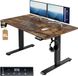 Casaria Zit sta bureau - Elektrisch Verstelbaar USB 160x75cm – Bruin