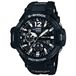 Casio G-Shock Gravity Master Heren Polshorloge Analoog Quartz Zwart Kunststof 52mm 100 ATM