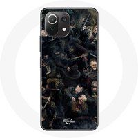 Manicase Hoesje voor Xiaomi Mi 11 Lite Vikings Teaser Seizoen 6 Poster Karakters Art