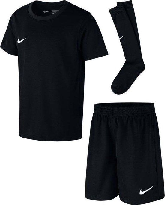 Nike Dri-FIT Park Kids' Sportswear Set - Black/Black/White - Size XL