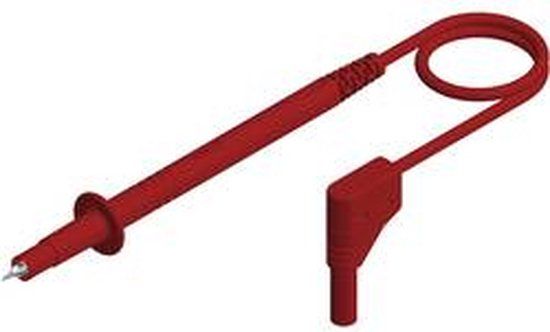 SKS Hirschmann Test & Measurement Hirschmann Test & Measurement PL 2600 SIL S WS Veiligheidsmeetsnoer Banaanstekker 4 mm Testpunt 1.00 m Rood 1 stuk(s)