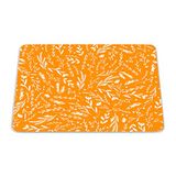 Bonamaison Rechthoekige muismat met digitale print, antislip onderkant, voor kantoor en thuis, 22 x 18 cm