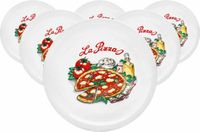 Van Well Pizzateller Napoli ø 30,5 cm Set van 6