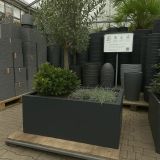 GLM Plantenbakken GLM Plantenbak Amsterdam zonder bodem Grijs (100x100x40 cm)