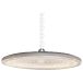 EDM Sonnette LED (200 W, 6400 K, 20.000 lm), IP65, Ø 33 x 8 x 4,5 cm, gris