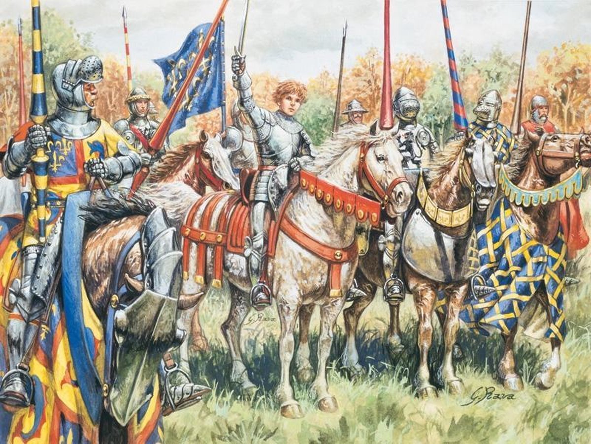 Italeri - French Warriors (100 Years War) 1:72 (Ita6026s)