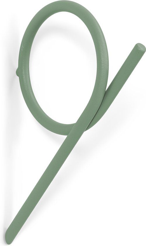 Spinder Design Tuba S Wandkapstok - Dusty Green