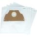 vhbw 10x sacs aspirateur compatibles avec Tornado TO 1148 / TO1148, TO 1149 / TO1149, TO 1150 / TO1150, TO 1155 / TO1155 aspirateur - 28cm x 27cm blanc