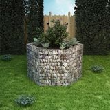 vidaXL bac à plantes gabion hexagonal surélevé 160x140x100 cm