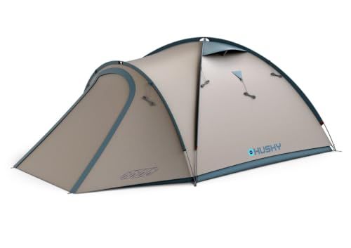 Husky Bizon 3 Classic - klassieke tent - 3 persoons - Licht Grijs