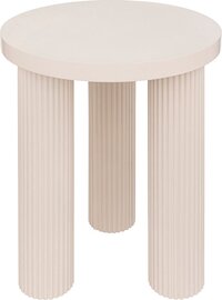 Bijzettafel Cami - Ø 40 cm - Licht Zalmroze - Design