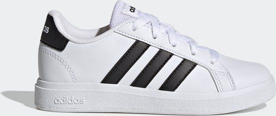 adidas Sportswear Grand Court Lifestyle Tennis Lace-Up Schoenen - Kinderen - Wit - Maat 34