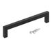 SOTECH Poignée de meuble E8 BA 160 mm Inox noir mat Poignée barre/poignée de rail