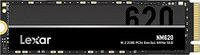 Lexar NM620 2TB SSD, M.2 2280 PCIe Gen3x4 NVMe 1.4 Interne SSD, Tot 3500MB/s Lezen, 3000MB/s Schrijven, 3D NAND Flash Interne Solid State-Schijf voor PC Liefhebbers en Gamers (LNM620X002T-RNNNG)