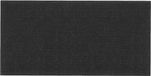 vidaXL Wand Hoofdbord 12 st 60 x 30 cm Zwart Stof