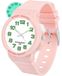 Solidchoice - Montre analogique pour enfant avec aiguilles claires et bracelet confortable
