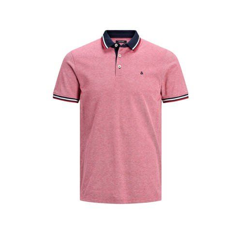 Jack & Jones ESSENTIALS Slim Fit Polo Rood - 5714499743540