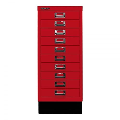 Bisley MultiDrawer 29-serie - 10 laden - Kardinaalrood