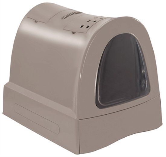 Imac Zuma Kattenbak - Grijs - Met Schuiflade - 56 x 40 x 42.5 cm