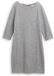 Tom Tailor Jurk met 3/4-mouwen - Maat 44 - medium silver grey melange
