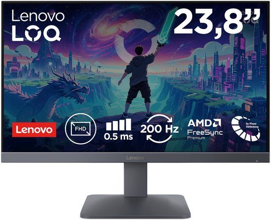 Lenovo LOQ 24-10 Gaming monitor 23,8 inch IPS 200 Hz