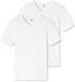 Schiesser Uncover Heren T-Shirt - Wit - V-hals - 2-pack
