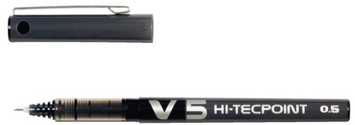 Pilot Hi-tecpoint V5 Rollerball Zwart