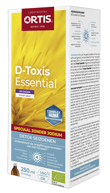 Ortis Ortis D-Toxis Essential Zonder Jodium