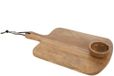 Dr. Grill Serveerplank met kom mangohout 43cm